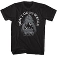 thumbnail image 1 of Jaws Text Arch Black Adult T-Shirt, 1 of 2