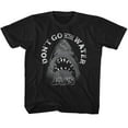 thumbnail image 1 of Jaws Text Arch Black Children's T-Shirt, 1 of 2