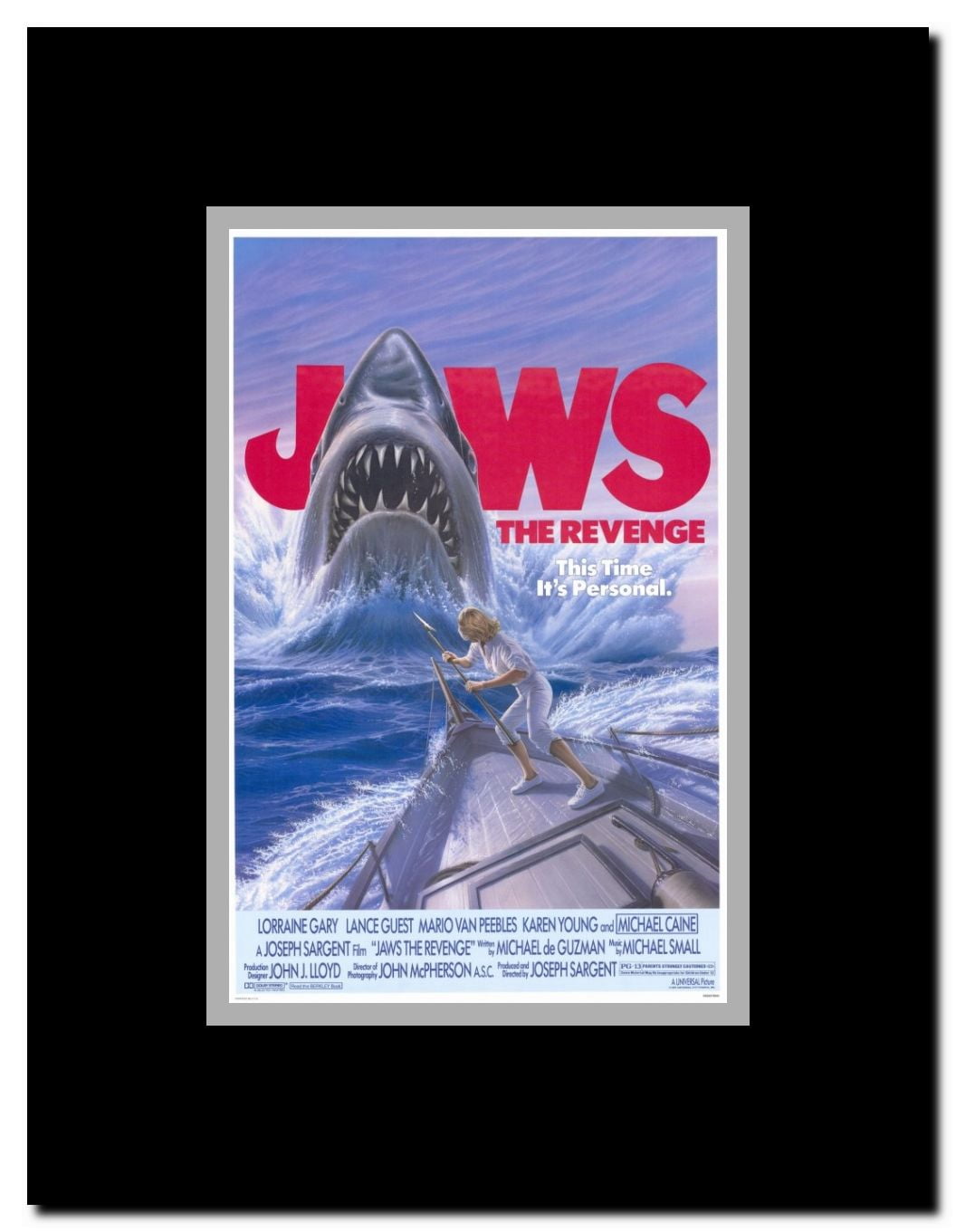 Jaws: The Revenge Framed Movie Poster