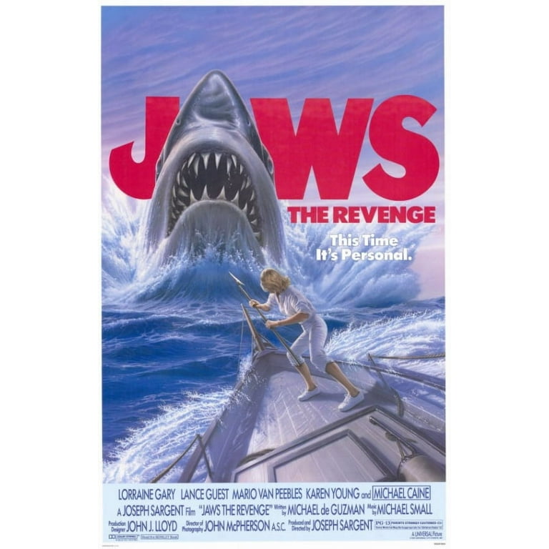 Jaws Movie Poster Print & Unframed Canvas Prints