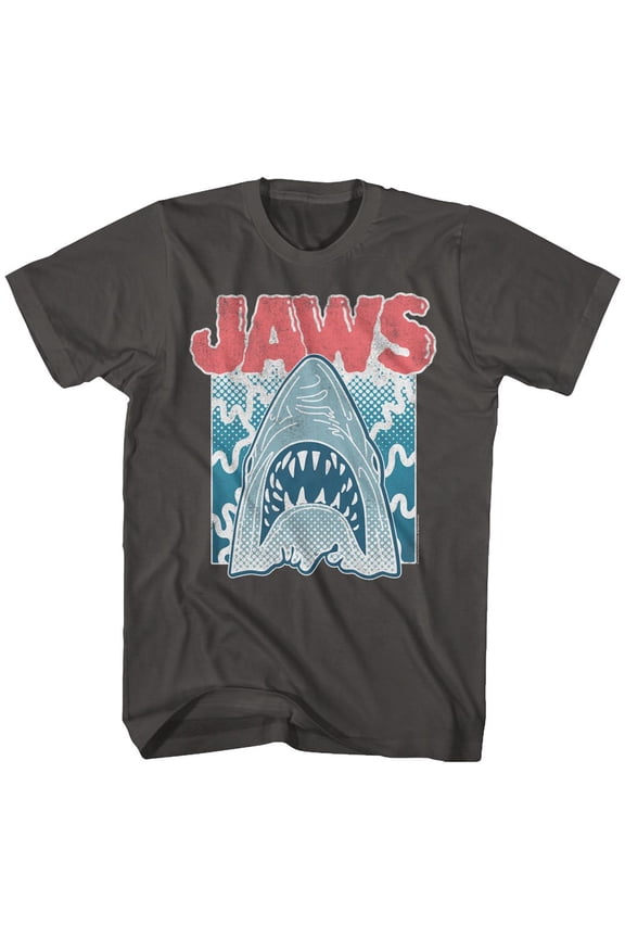 Jaws Wiggles Smoke Adult T-Shirt