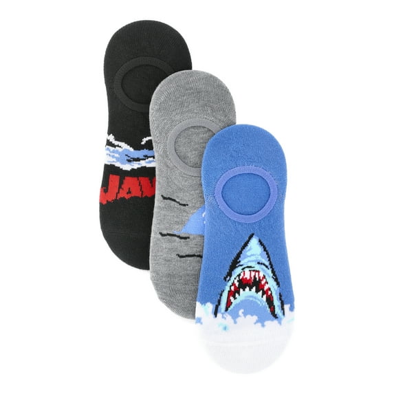 Jaws Women's No Show Liner Socks, 3-Pack