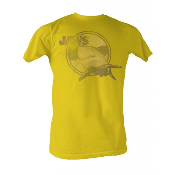 Jaws Yellow Jaws Ginger Adult T-Shirt