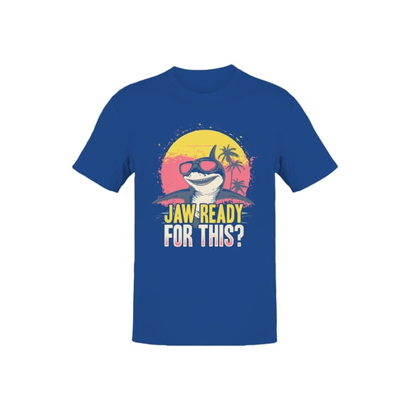 Jawsome Sunset Shark Vibes Men's T-shirt