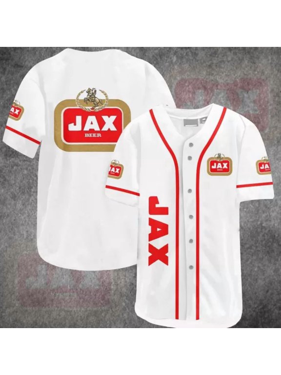 Jax Beer Baseball Jersey, Beer Love Jersey Shirt, Father Idea Gif X - Hot Sale 2026
