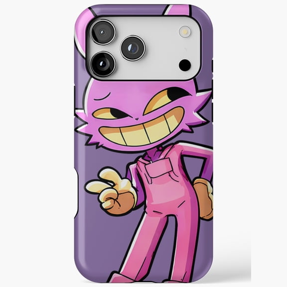Jax Digital Circus Bunny Jester Gamer Mascot Compatible Phone Case for iPhone 11 12 13 14 15 16 17 Pro Max