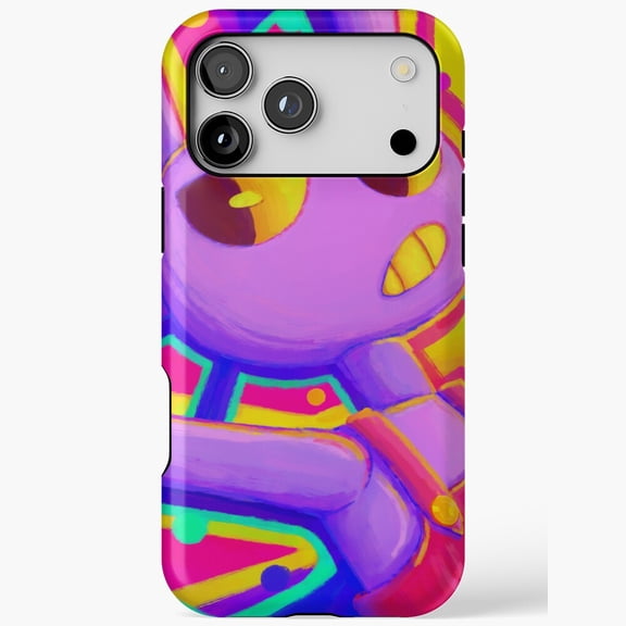 Jax Digital Circus Purple Rabbit Anime Art Compatible Phone Case for iPhone 11 12 13 14 15 16 17 Pro Max