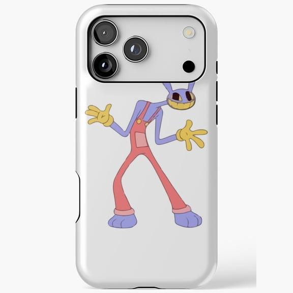 Jax Digital Circus Rabbit Gaming Fan Art Compatible Phone Case for iPhone 11 12 13 14 15 16 17 Pro Max