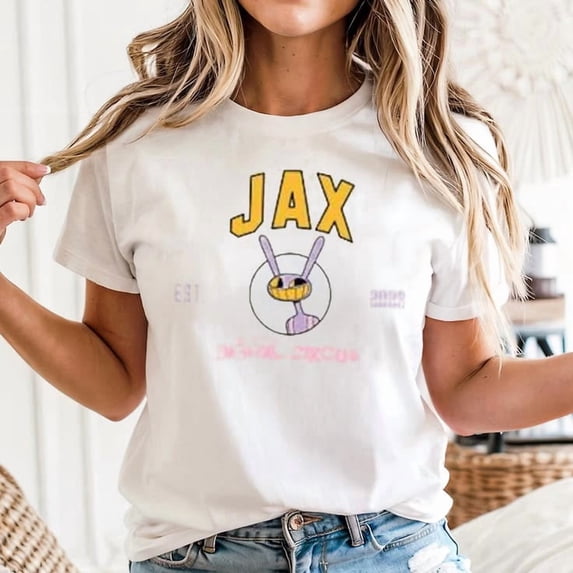 Jax TShirt, Cartoon T- shirt, Circus Gift, Anime Gift T-shirt Sizes S-5XL