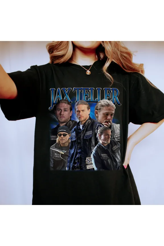 Jax Teller Shirt Soa Shirt Jax Teller Shirt Samcro Shirt Reaper Crew Shirt Biker Shirt Jax