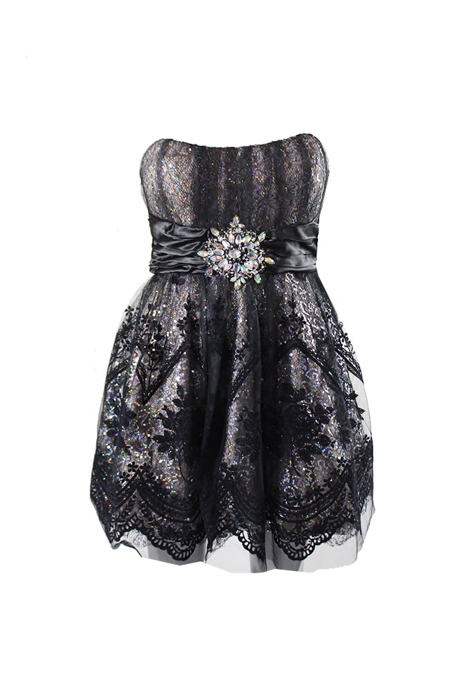 chinese dress ladies Cami Lace Dress (Black) main image 1