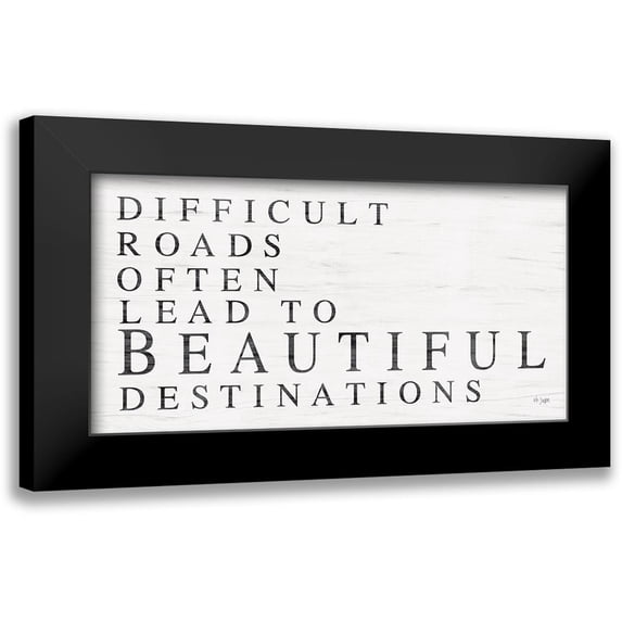 Jaxn Blvd. 14x9 Black Modern Framed Museum Art Print Titled - Beautiful Destinations