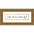 thumbnail image 1 of Jaxn Blvd. 32x10 Gold Ornate Wood Framed with Double Matting Museum Art Print Titled - Best Teacher Ever, 1 of 4