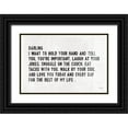 thumbnail image 1 of Jaxn Blvd. 32x23 Black Ornate Wood Framed with Double Matting Museum Art Print Titled - Darling I Want to…, 1 of 4