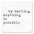 thumbnail image 1 of Creative Products My Darling Anything Is Possible 12x12 Canvas Wall Art, 1 of 5