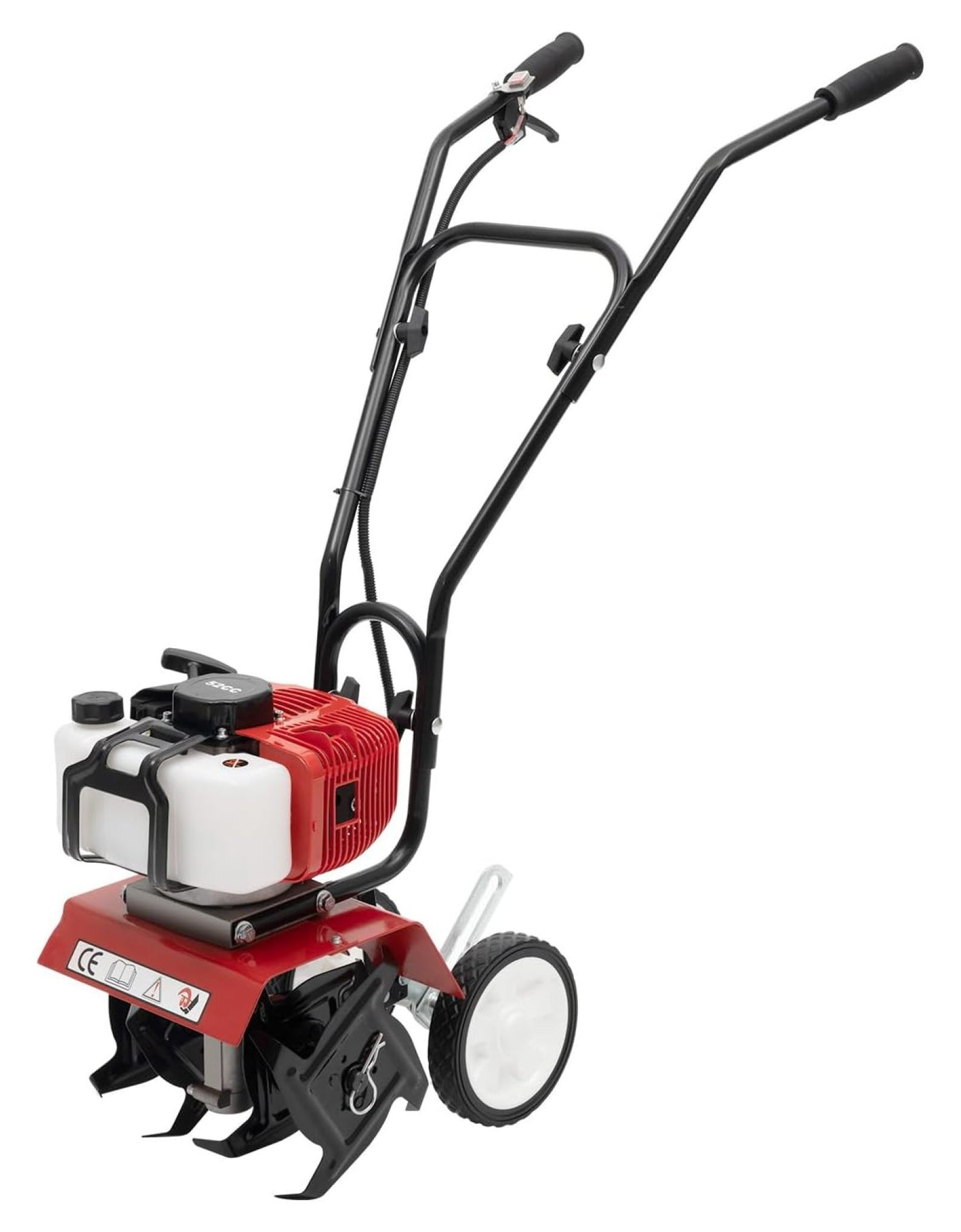 Jaxnfuro Garden Tiller/Cultivator 52CC 2Stroke Gas Powered Hand