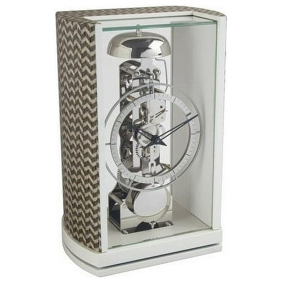 Jaxon-Elegant Day and Night Twill Mantel Clock