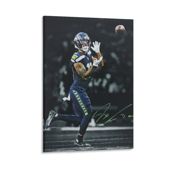 Jaxon Smith-Njigba Canvas Poster Canvas Wall Art Prints Poster Gifts Photo Picture Painting Posters Room Decor Home Decorative 16x24inch(40x60cm)