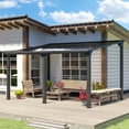 thumbnail image 1 of Jaxpety 14 x 10 ft. Hardtop Gazebo Outdoor Awnings for Patio, Backyard, Porch, 1 of 12