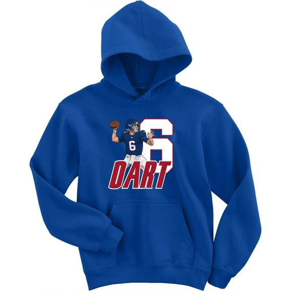 Jaxson Dart 6 New York Hooded Sweatshirt Hoodie