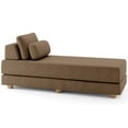 thumbnail image 1 of Jaxx 18962690 Balshan Chaise Lounge Daybed, Toffee, 1 of 5