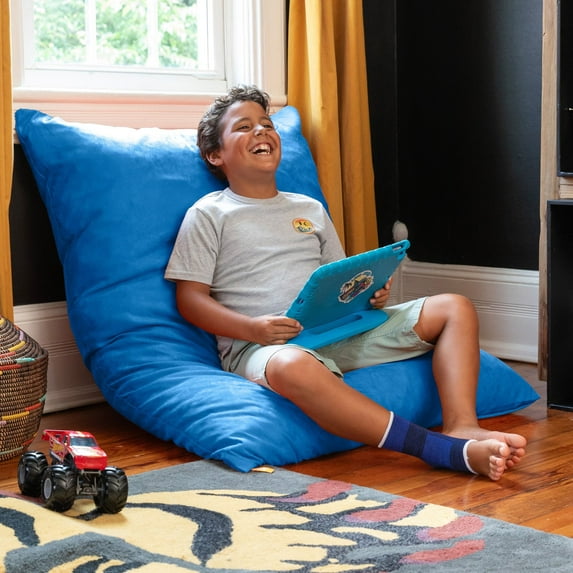 Jaxx 3.5 Ft Pillow Saxx Kids Bean Bag, Blueberry