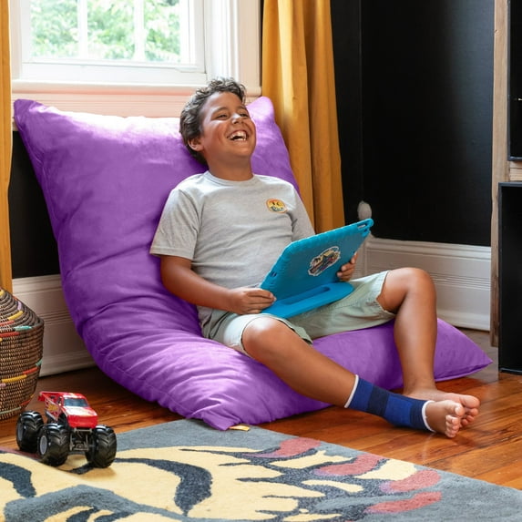 Jaxx 3.5 Ft Pillow Saxx Kids Bean Bag, Grape