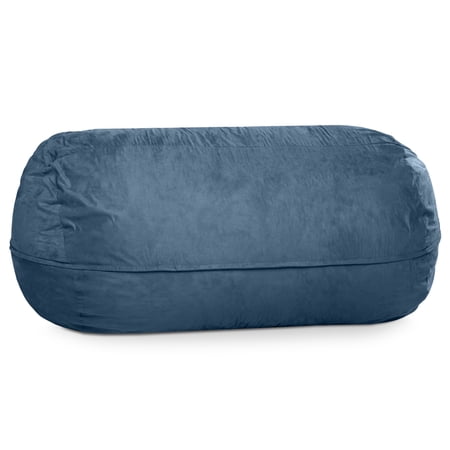 Jaxx 7 Foot Giant Bean Bag Sofa, Navy