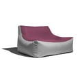 thumbnail image 1 of Jaxx Bean Bags Jaxx Lavista Outdoor Bean Bag Loveseat / Modern Patio Sofa iris-granite, 1 of 5