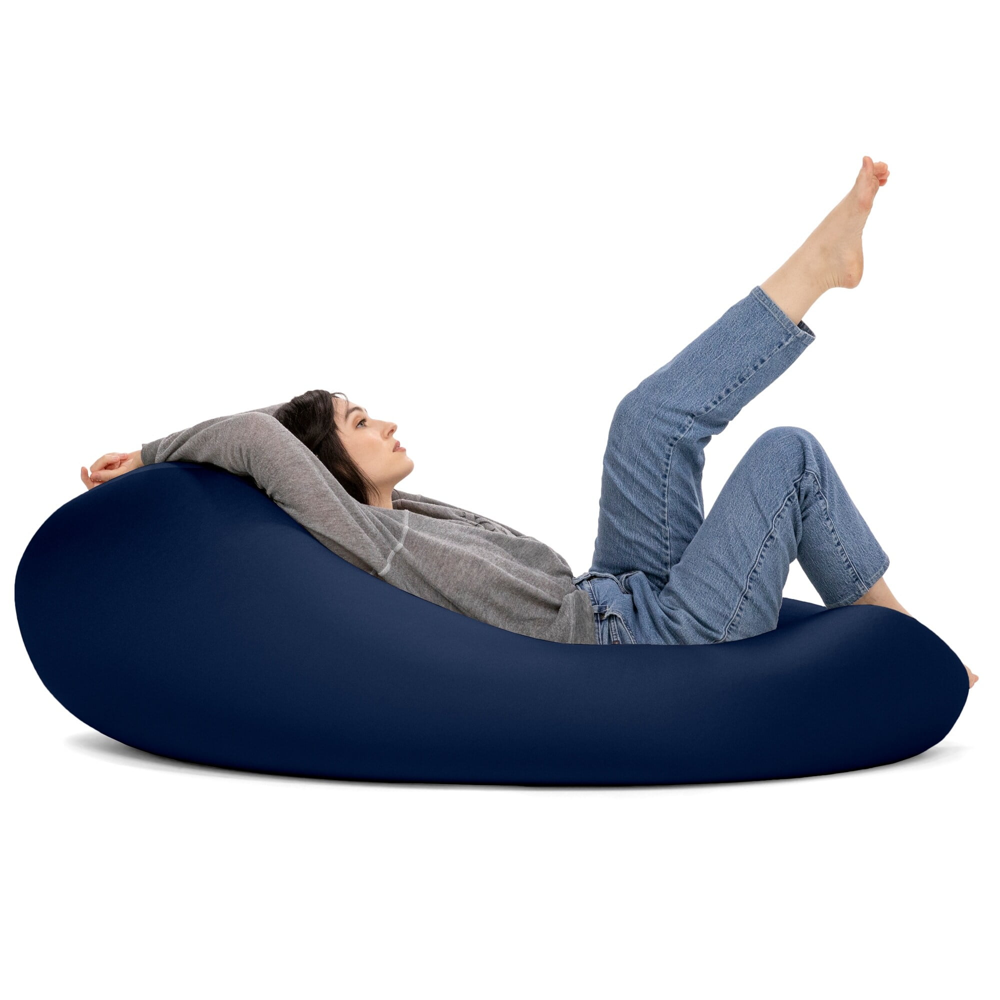 Jaxx Bean Bags Jaxx Nimbus Large Spandex Bean Bag Gaming Chair Pink Walmart