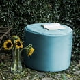 thumbnail image 1 of Jaxx Bean Bags  Spring Indoor/ Outdoor Ottoman Light Blue, 1 of 3