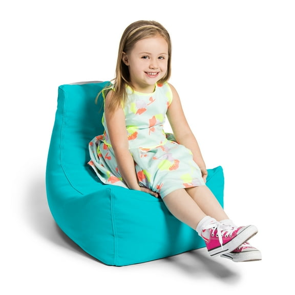 Jaxx Juniper Jr Outdoor Kids Bean Bag Chair, Light Blue
