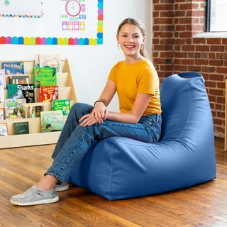 Vinyl bean bag chairs walmart deals