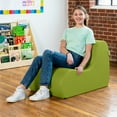 thumbnail image 1 of Jaxx Midtown Medium Classroom Soft Foam Chair - Premium Vinyl Cover - Green, 1 of 7