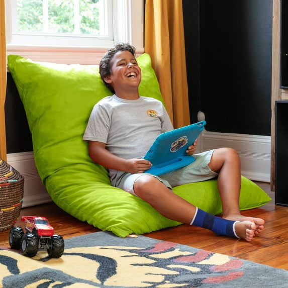 Jaxx 3.5 Ft Pillow Saxx Kids Bean Bag, Lime