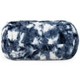 thumbnail image 1 of Jaxx Sofa Saxx Bean Bag Couch - 4 Foot - Faux Fur, Blue & White Print, 1 of 4