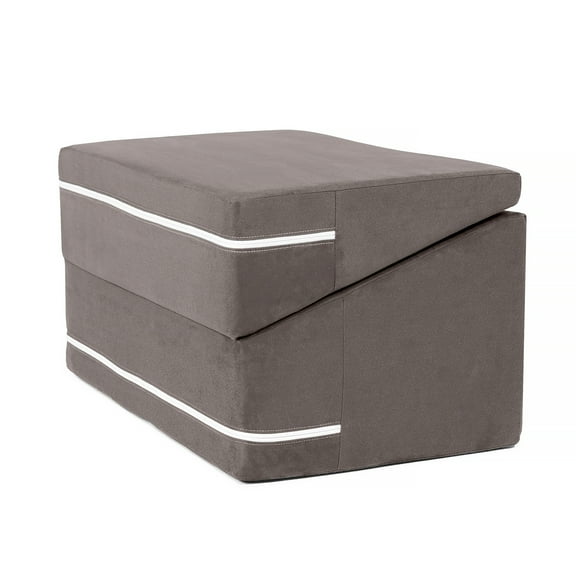 Jaxx Zipline Playscape Flip-Slide - Playtime Furniture for Imaginative Kids, Charcoal