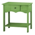 thumbnail image 1 of Jay 31.49" Tall Sideboard with 1 Full Extension Drawer in Green Wash, 1 of 6