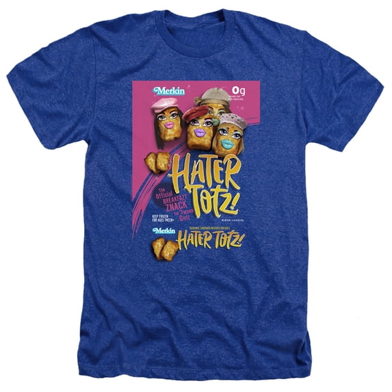 Jay And Silent Bob Hater Totz Adult Heather Royal Blue