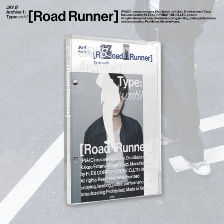 Jay B - Archive 1: Road Runner - Type : Until - incl. 4-Cut Photo, Folding Poster, 5pc Sticker Set, Pin Button + Photocard - Music & Performance - CD
