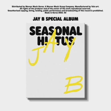 Jay B - Seasonal Hiatus - incl. Photobook, Diary, Note, Desk Calendar, Sticker, Mini-Calendar + Poster - Music & Performance - CD