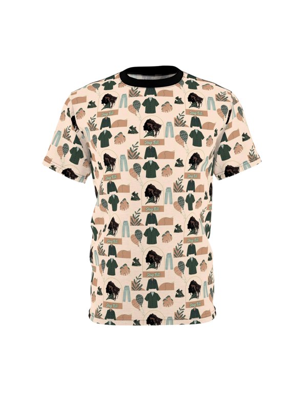 Jay Bu Couture Unisex Cut & Sew Tee (Black)