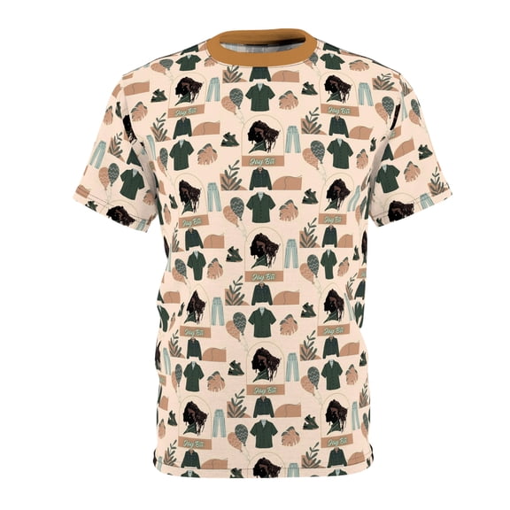 Jay Bu Couture Unisex Cut & Sew Tee (light Brown)