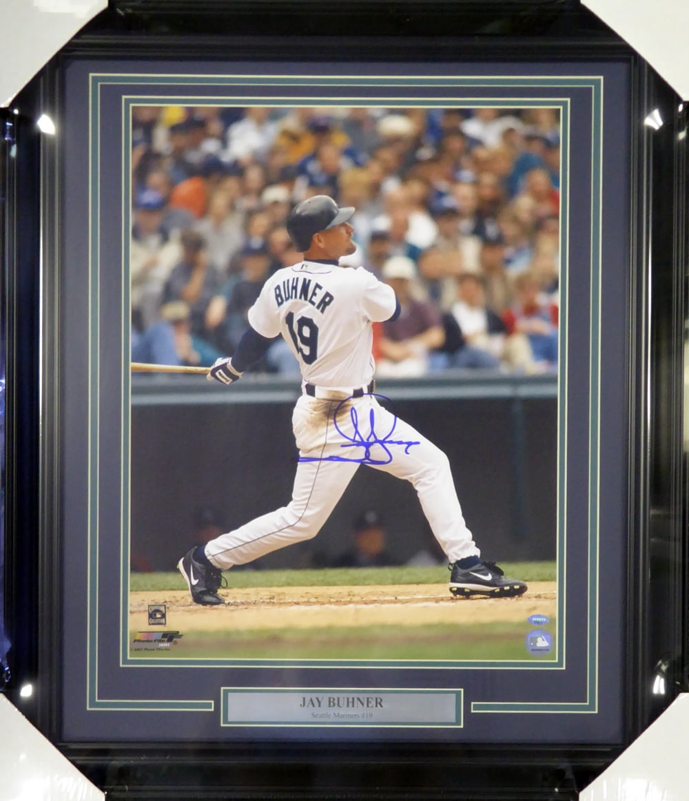 Jay Buhner Autographed Framed 16x20 Photo Seattle Mariners MCS Holo ...