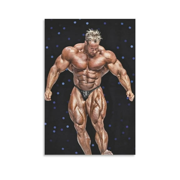 Jay Cutler Bodybuilding Poster Wall Art Poster Personal Gift Gym Decoration (8) Canvas Painting Wall Art Poster for Bedroom Living Room Decor