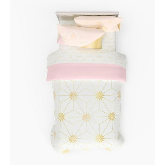 Jay Franco Disney Princess Icons Bedding Comforter and Sheet Set, Twin