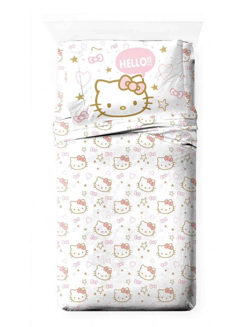 Hello Kitty ビニール製 ハギレ 2種セット Hello Kitty and Friends