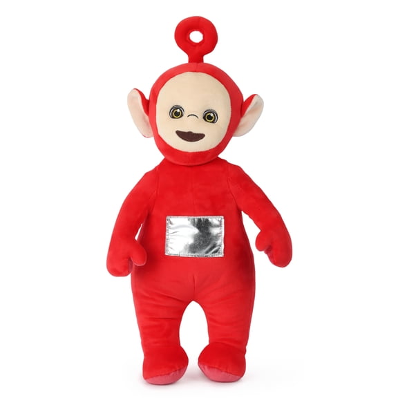 Jay Franco Teletubbies Po Plush Pillow Buddy - Kids Ultra-Soft Stuffed Plushie & Cozy Pillow, Official Licensed Product, 20 Inches, Red