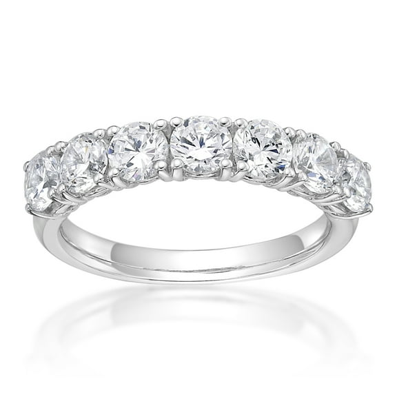 Jay Heart Designs 925 Sterling Silver Simulated White Diamond Ring