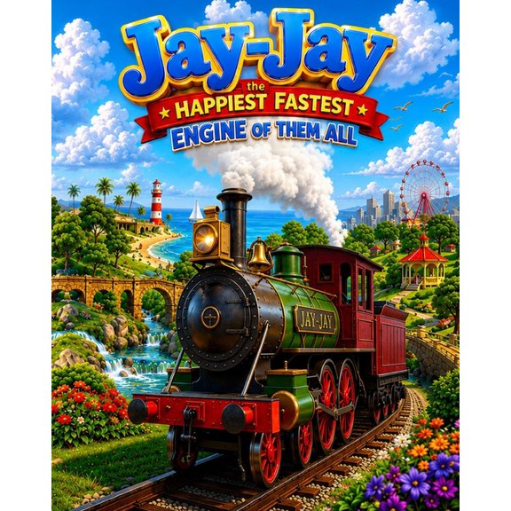 Jay-Jay: The Happiest Fastest Engine of Them All, (Paperback)